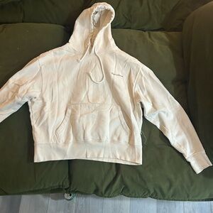 Zara Cream Hoodie Sweater